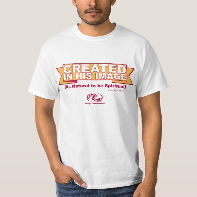 CREATED IN HIS IMAGE T-Shirt (Front)