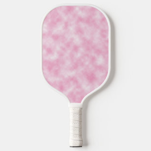 Created Pink Clouds Abstract Art Pattern Pickleball Paddle