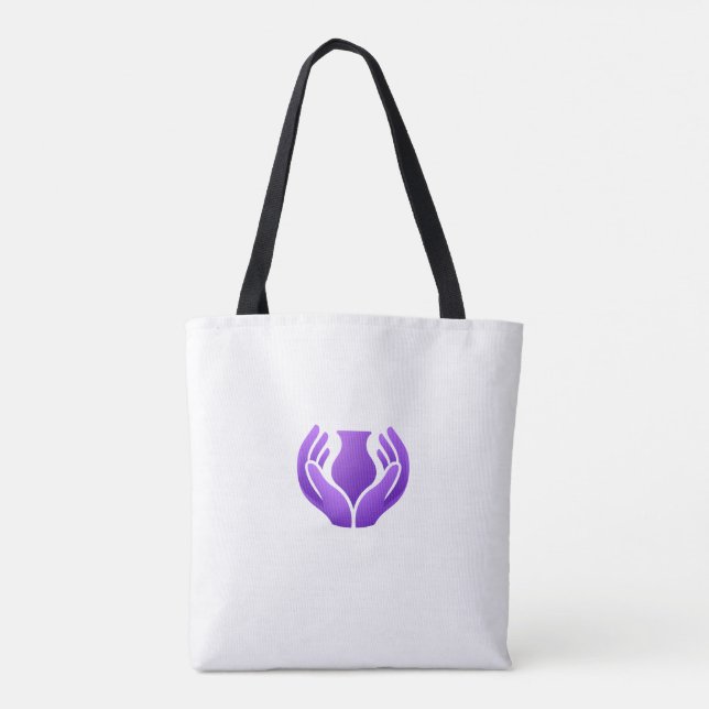 CREATED TO SHINE – Matthew 5:14 Tote Bag (Back)