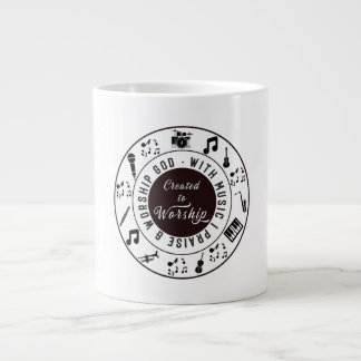Created to Worship  Large Coffee Mug