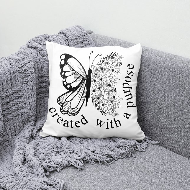 Created With a Purpose  Cushion (Creator Uploaded)