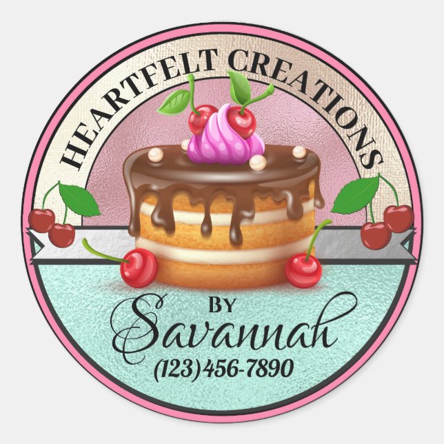 Created With Love 2 Sticker (Front)