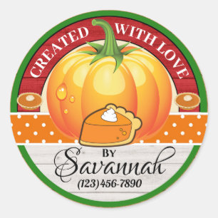 Created With Love Sticker