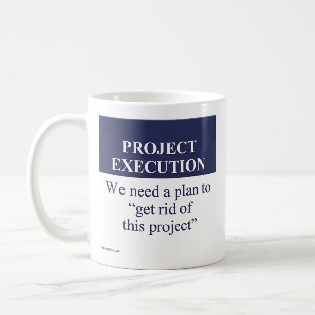 Creating a Project Execution Plan (3) Coffee Mug (Left)
