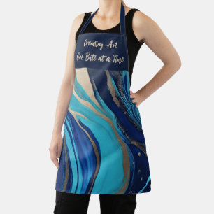 Creating Art One Bite at a Time- Abstract Apron