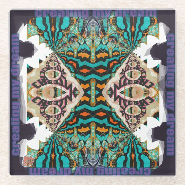 Creating my Dream Glass Coaster (Front)