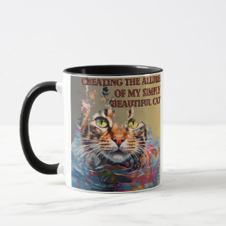 Creating the allure of my beautiful cat mug