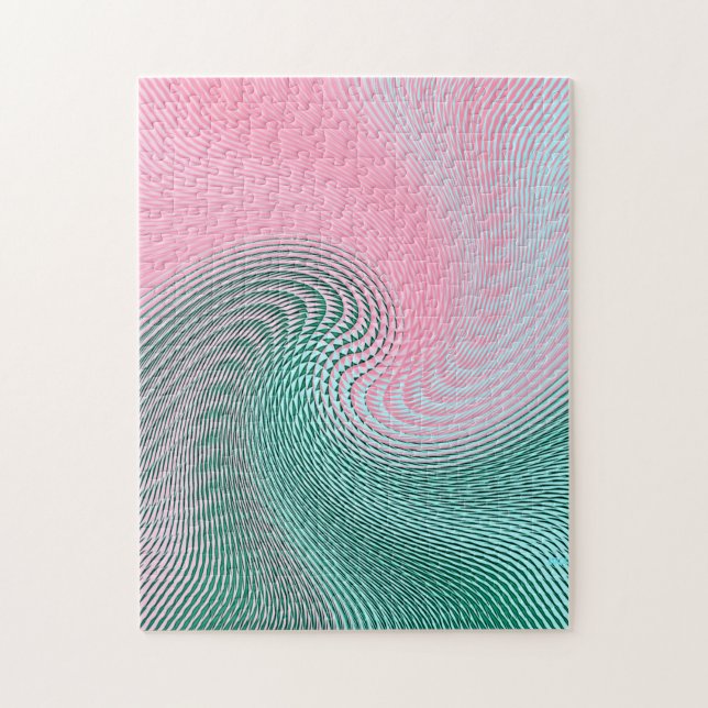 Creating waves.... jigsaw puzzle (Vertical)