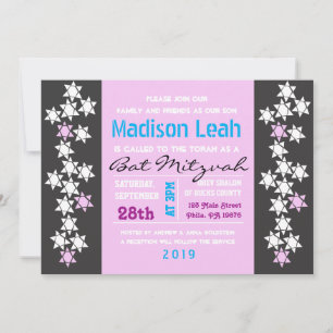CREATION Bar Bat Mitzvah Invitation