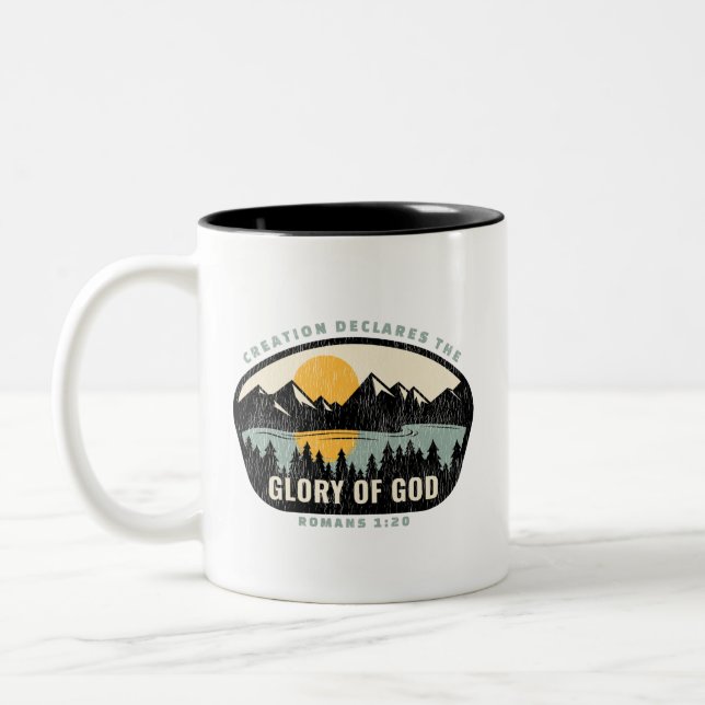 Creation Declares Two-Tone Coffee Mug (Left)