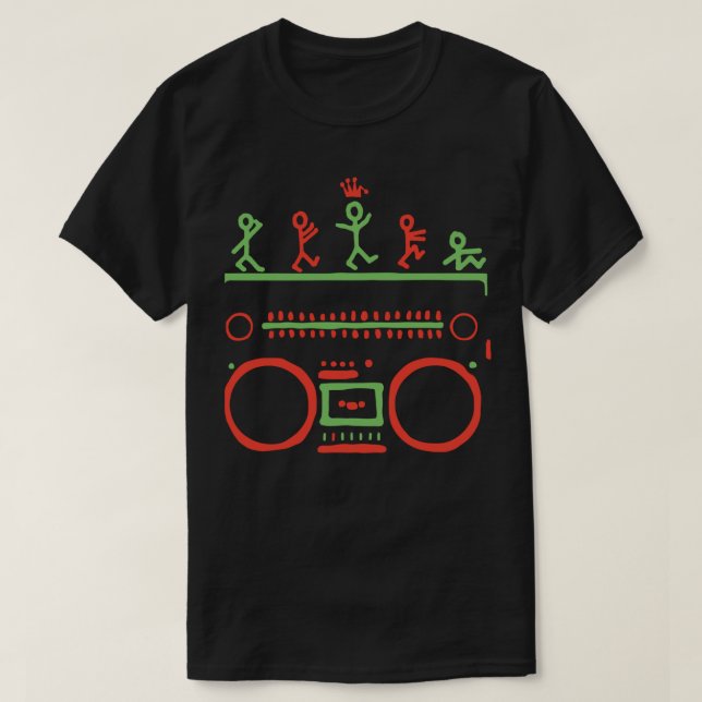 Creation Influenced Many Hip Hop Musicians Check T T-Shirt (Design Front)