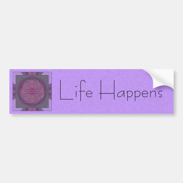 Creation Mandala Bumper Sticker (Front)