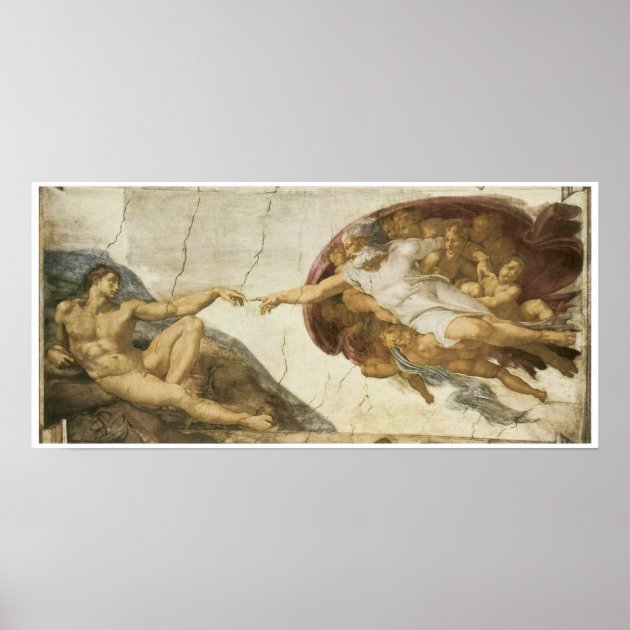 Creation Of Adam 1510 Michelangelo Poster Zazzle Com Au   Creation Of Adam 1510 Michelangelo Poster Rbc9e13e1552e43f7891997d90aaf8377 Ager9 8byvr 630 