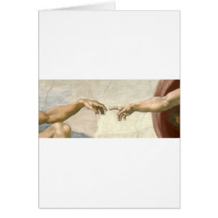 Creation of Adam Hands - Michelangelo