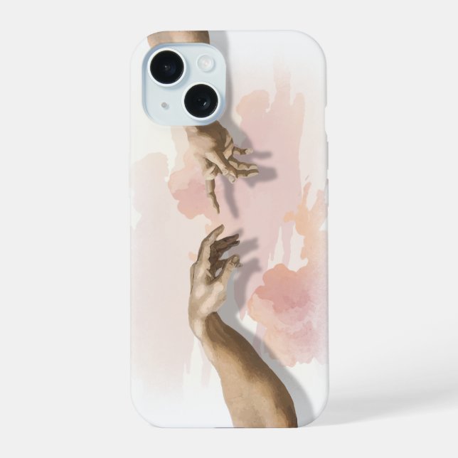 Creation of Adam iPhone 15 Case (Back)