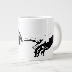 Creation of Adam Large Coffee Mug