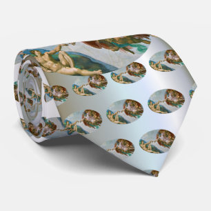 Creation of Adam - Michelangelo 1475 - 1564 Tie