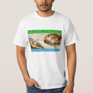 Creation of Adam - Michelangelo, Sistine Chapel T-Shirt