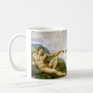 Creation of Adam Renaissance Art   Coffee Mug