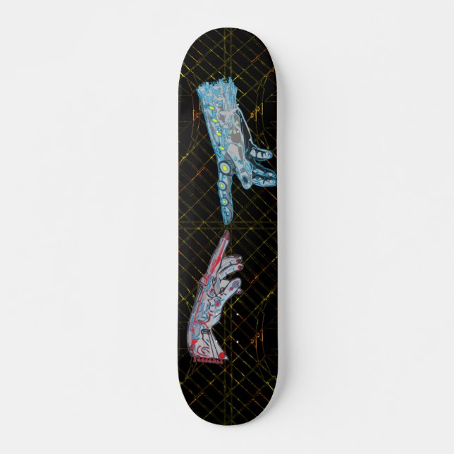 Creation of Cyber-Adam Skateboard (Front)