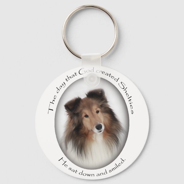 Creation of Shelties Key Ring (Front)