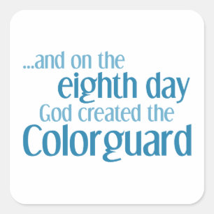 Creation of the Colorguard Square Sticker