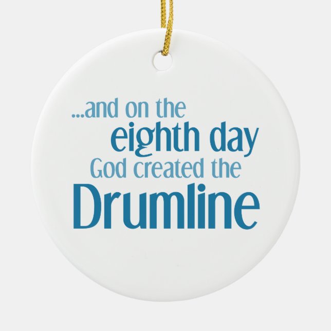 Creation of the Drumline Ceramic Ornament (Front)