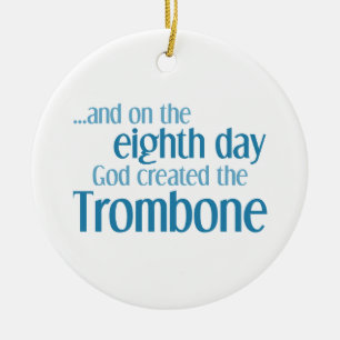 Creation of the Trombone Ceramic Tree Decoration
