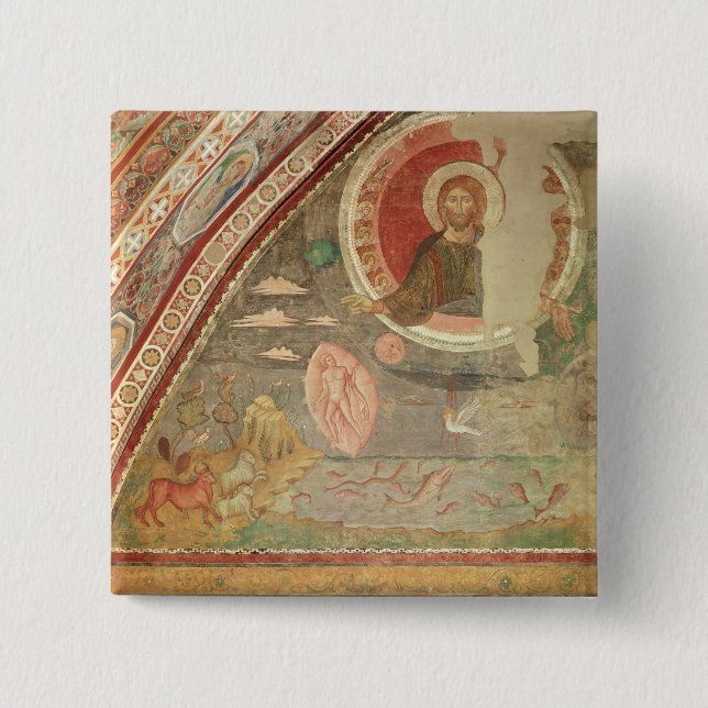 Creation of the World 15 Cm Square Badge (Front)