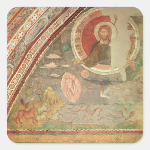Creation of the World Square Sticker