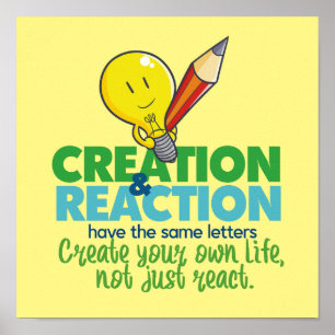 Creation & Reaction Poster