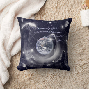 Creation Throw Pillow