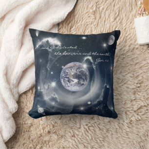 Creation Throw Pillow