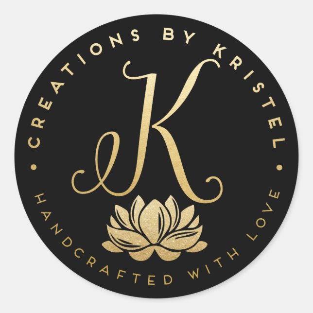 Creations by Kristel Sticker Design (Front)