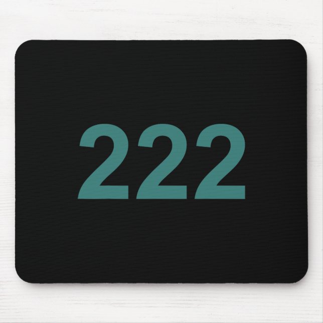 Creative 222 Designs Costume Ideas Co. Number 222  Mouse Pad (Front)