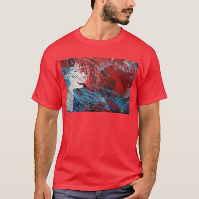 Creative Abstract Art Decor T-Shirt (Front)