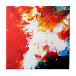 Creative Abstract Artwork Ceramic Tile