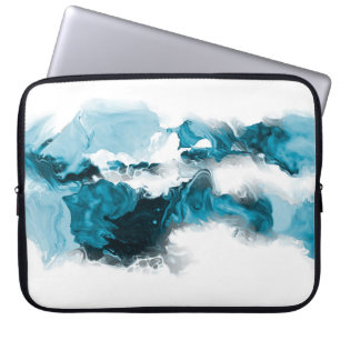 Creative abstract hand painted background, wallpap laptop sleeve