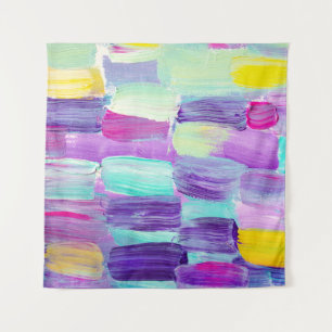 Creative abstract hand painted background, wallpap tapestry
