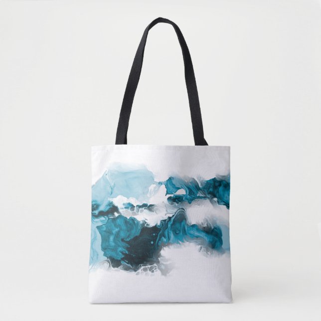 Creative abstract hand painted background, wallpap tote bag (Front)