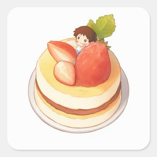 Creative Anime Sticker (Front)