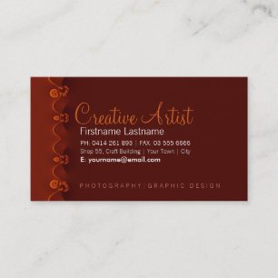 Creative Artist Business Card