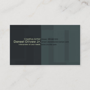 Creative/Artist II Business Card