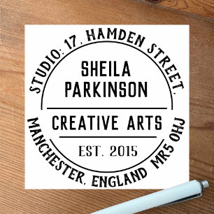 Creative Artist Rubber Stamp