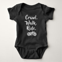 Creative Baby motorcycle Onsie