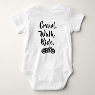 Creative Baby motorcycle Onsie Bodysuit