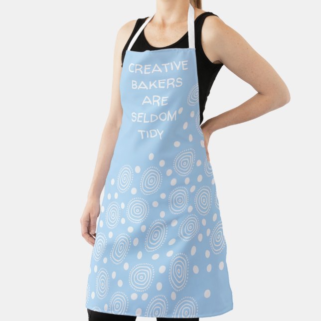 Creative Bakers are Seldom Tidy Pastel Apron (Insitu)