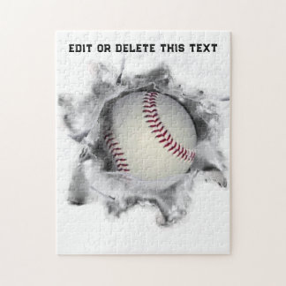 Creative Baseball Jigsaw Puzzle