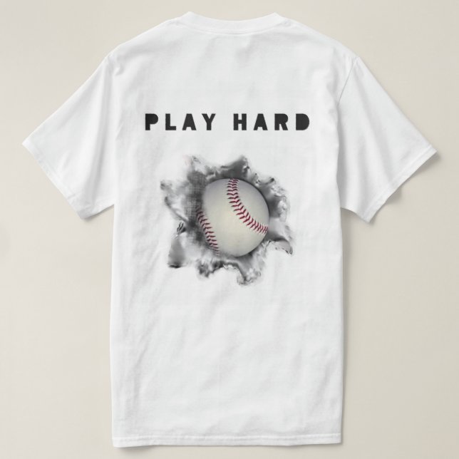 Creative Baseball T-Shirt (Design Back)
