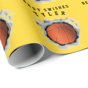 Creative Basketball Gift Wrapping Paper